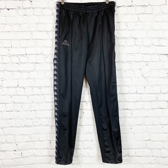 kappa skinny track pants